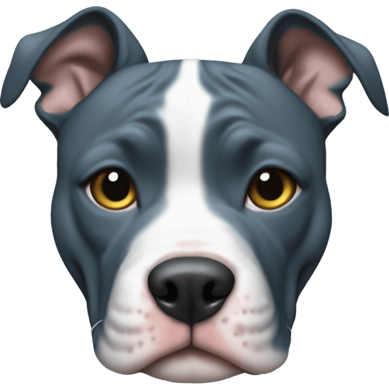 Blue brindle pitbull emoji