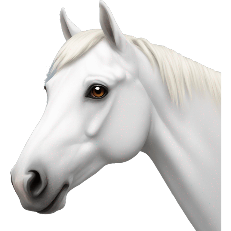 white horse emoji