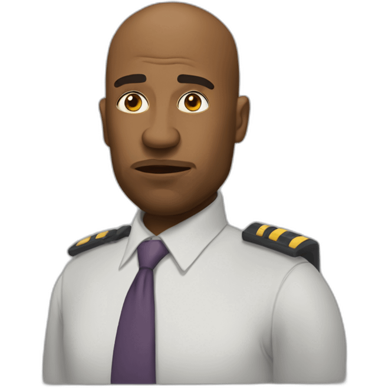 Skeptical Dwane Johnson emoji