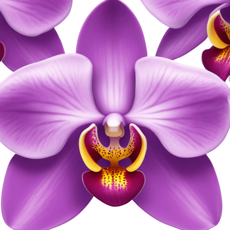 Orchid emoji