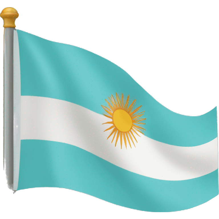 Flag of Córdoba, Argentina emoji