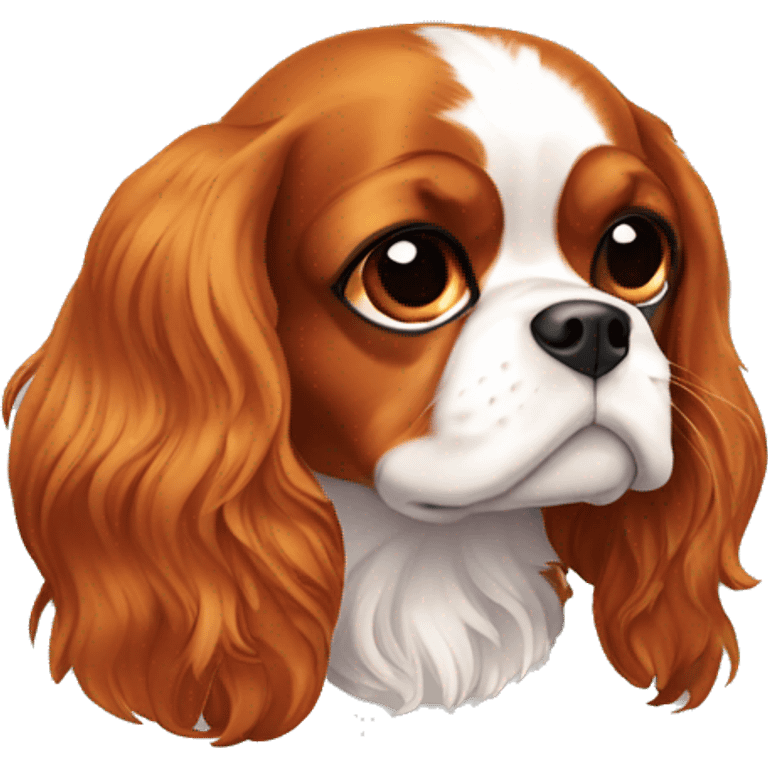 6. Cavalier King Charles Spaniel emoji