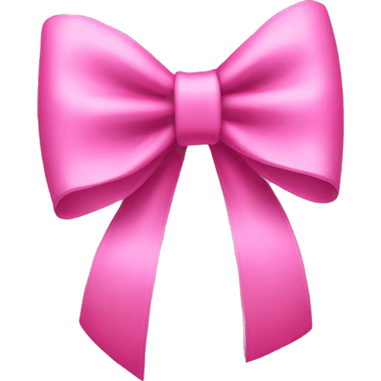 Pink bow  emoji