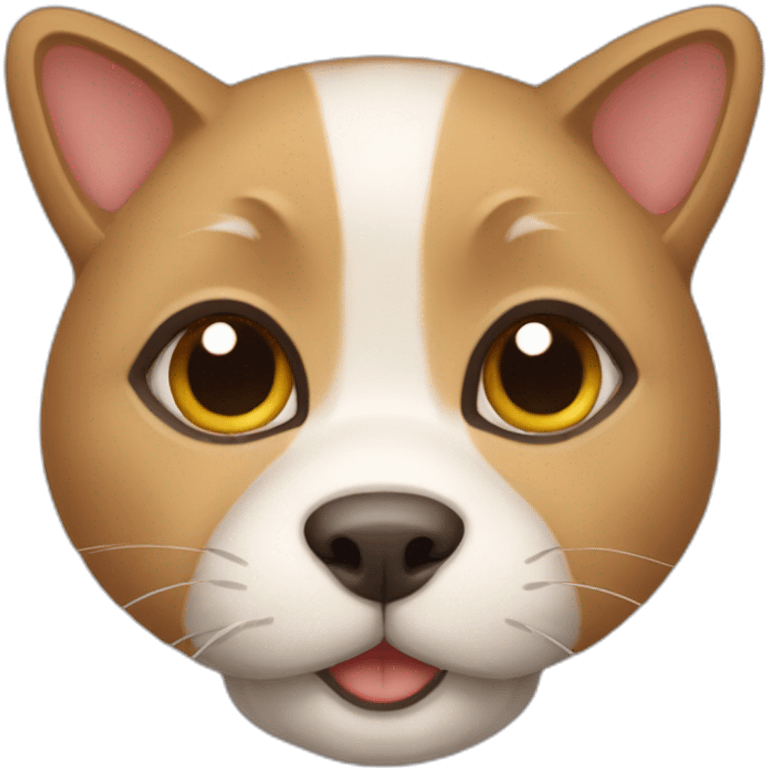 Perro gato emoji