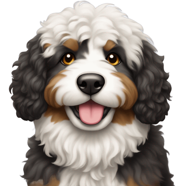 bernedoodle emoji