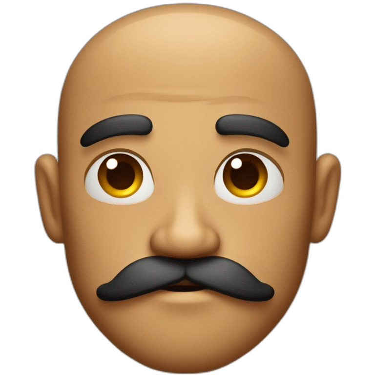 Muscle mustache expressive Cuban man emoji