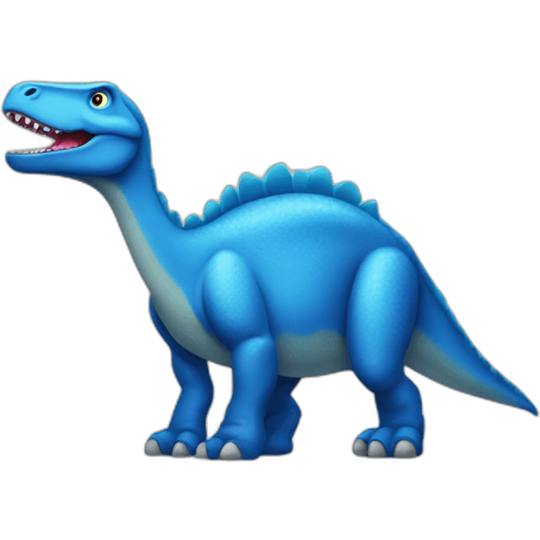 blue dinosaur emoji