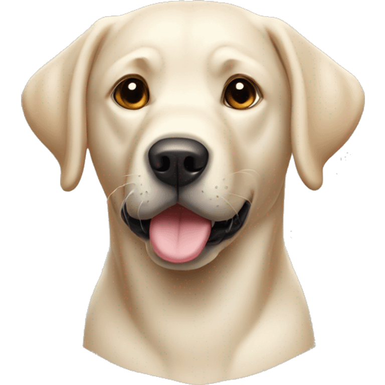 Labrador male dog emoji