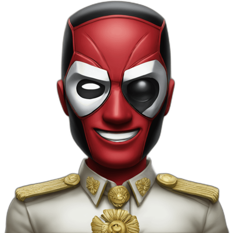 deadpool meets soekarno emoji