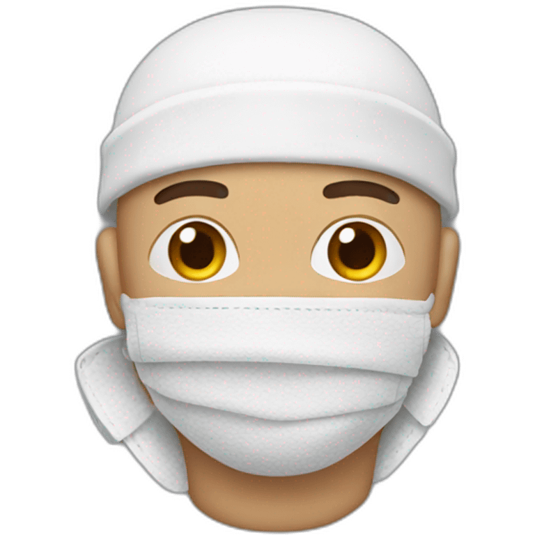 MAN IN BANDAGES emoji