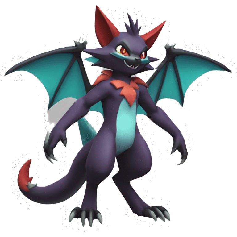 Noivern-Torracat-Zoroark full body emoji