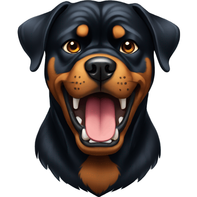 Angry Rottweiler  emoji