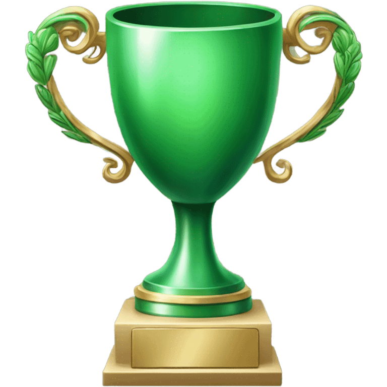 green trophy emoji