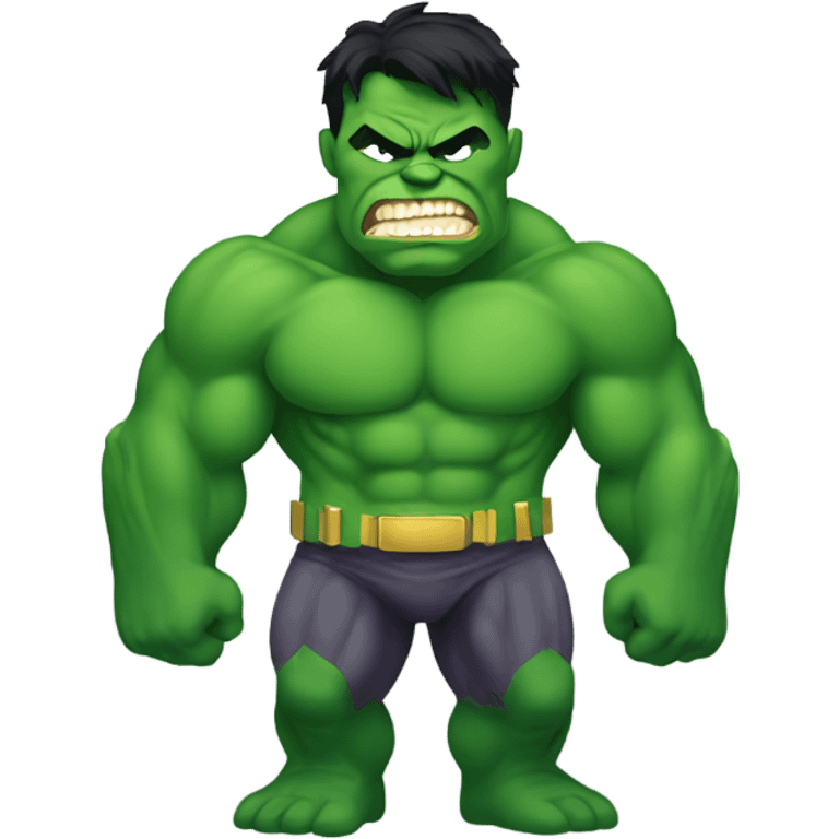 Batman as hulk emoji