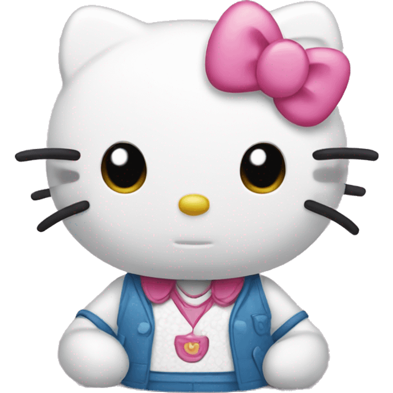 Hello kitty emoji