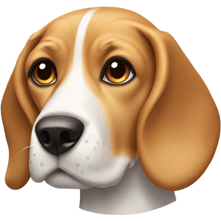 light tan beagle  emoji