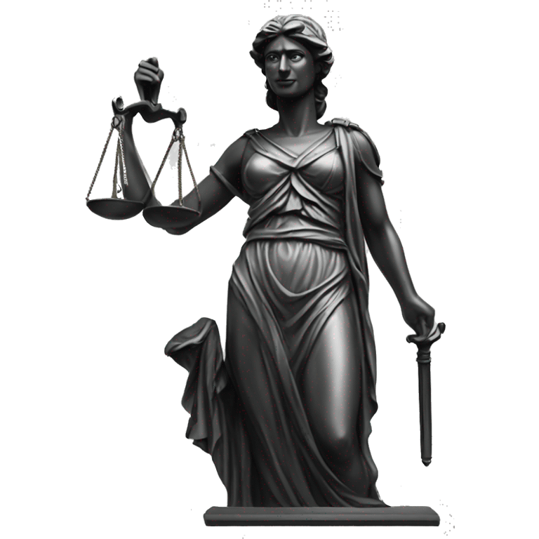 Justitia Statue  emoji