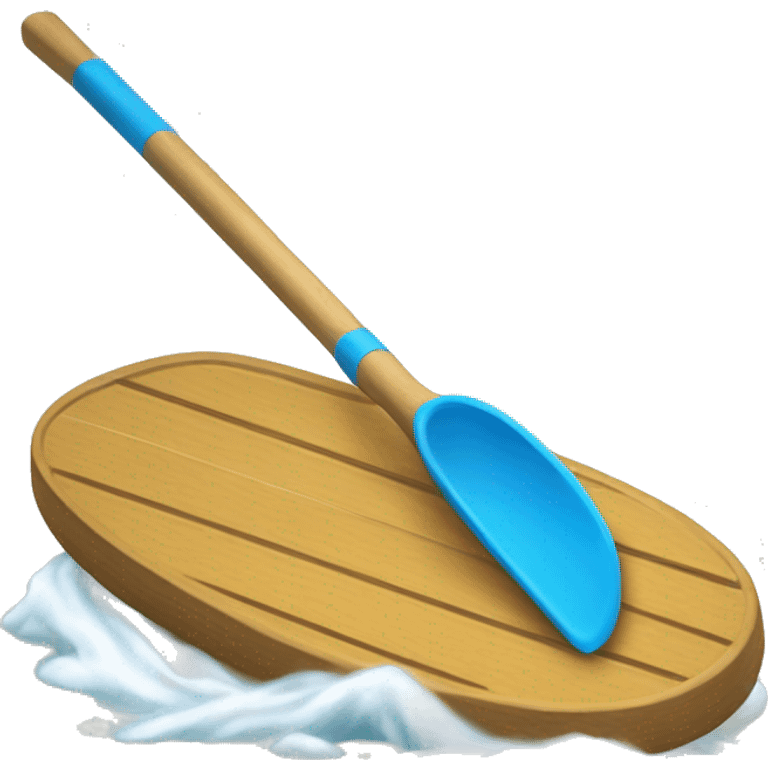 paddle cleaning emoji