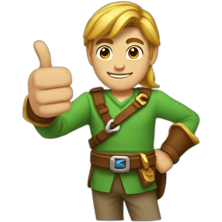 link thumbs up emoji