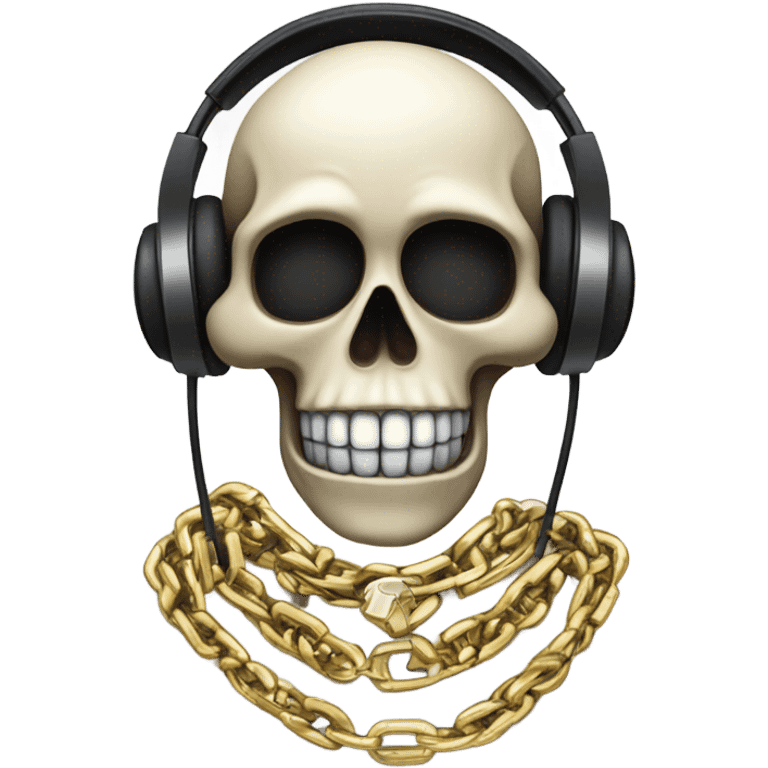 skull rapping  emoji