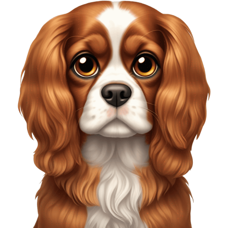 Cavalier King Charles spaniel  emoji