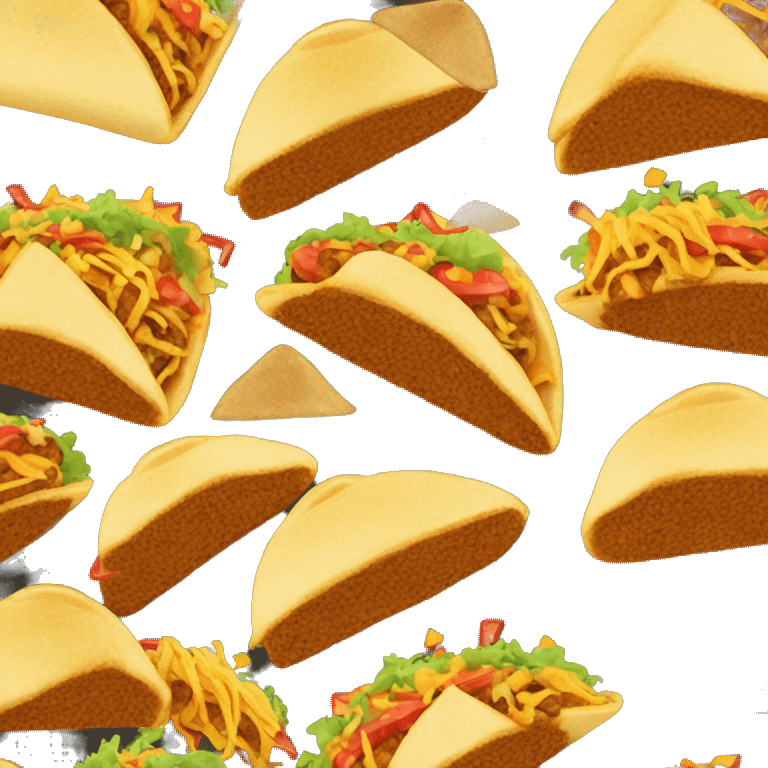 Crunchy Taco Crunchy Taco Mexi Melt  emoji