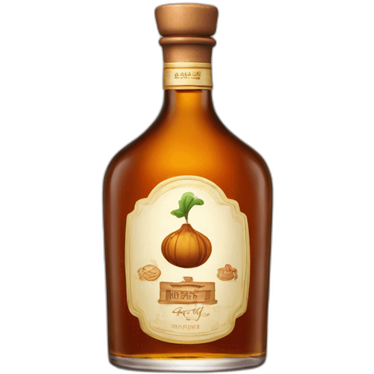 Kizlyar brandy bottle emoji