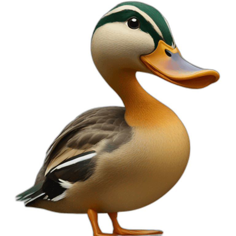 duck with squirrel head emoji