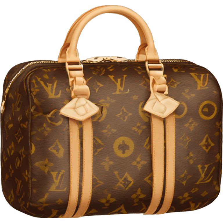 Louis Vuitton cosmetic bag  emoji