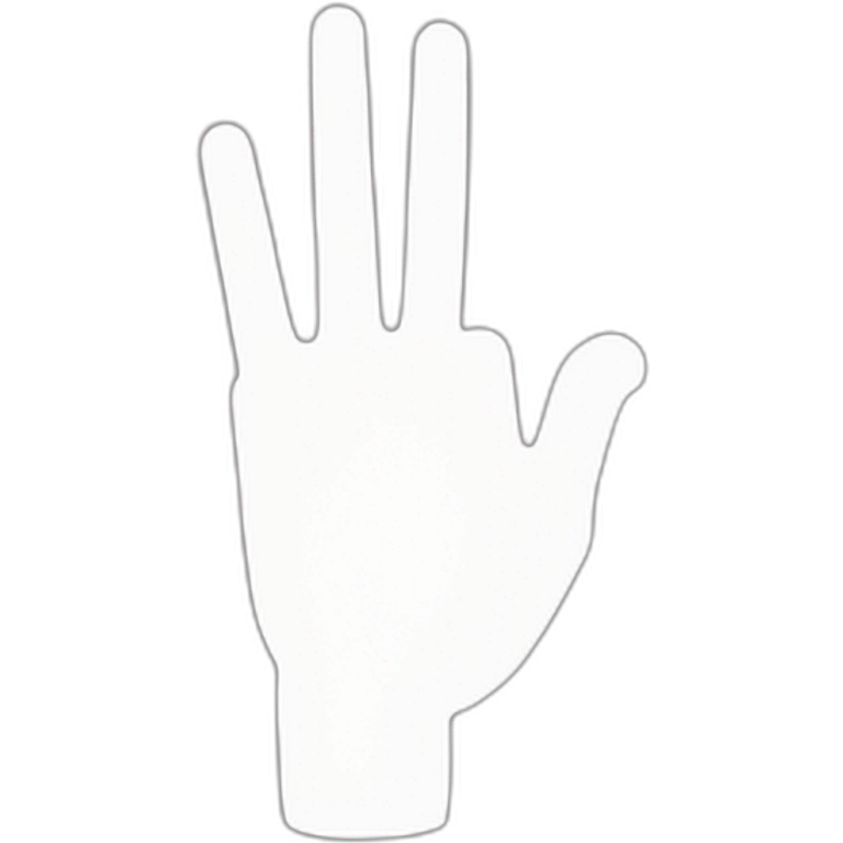 vulcan salute emoji