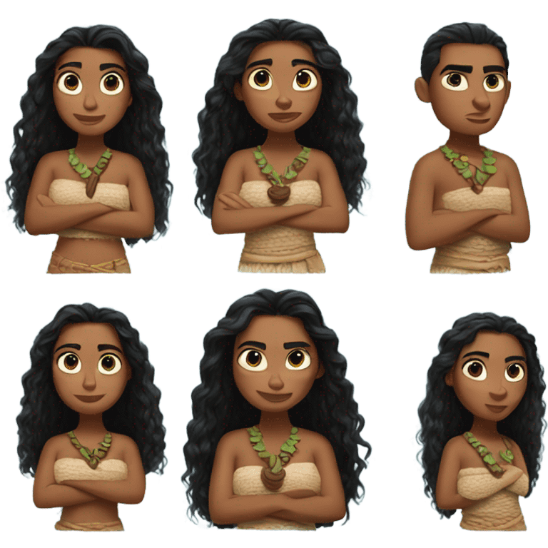 Moana Disney emoji