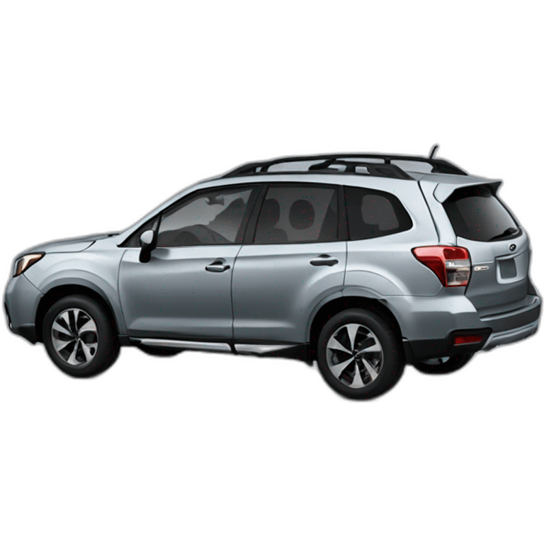 Gray Subaru forester emoji