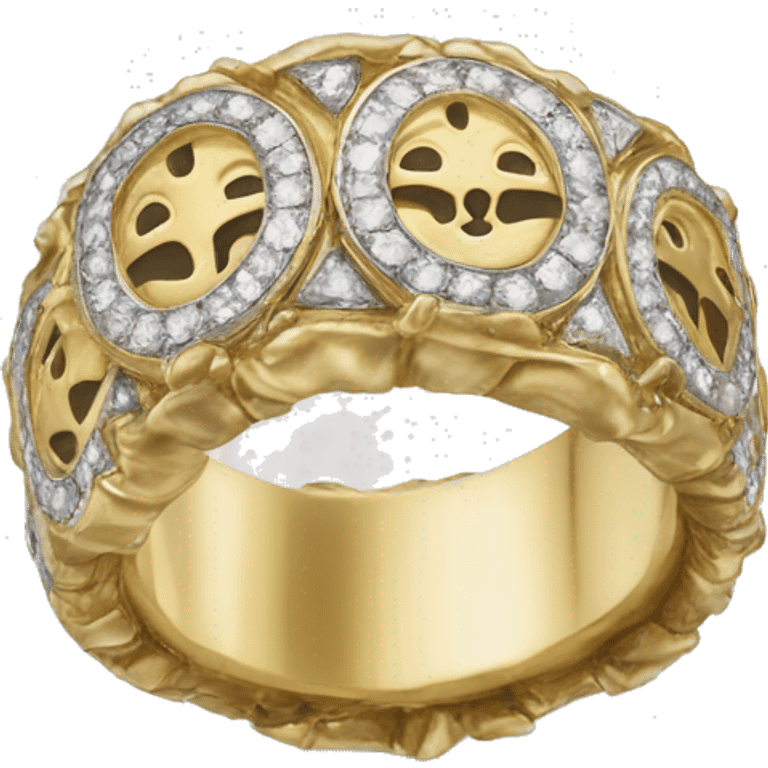 Ring buccellati emoji