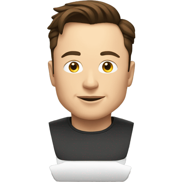 elon musk X  emoji