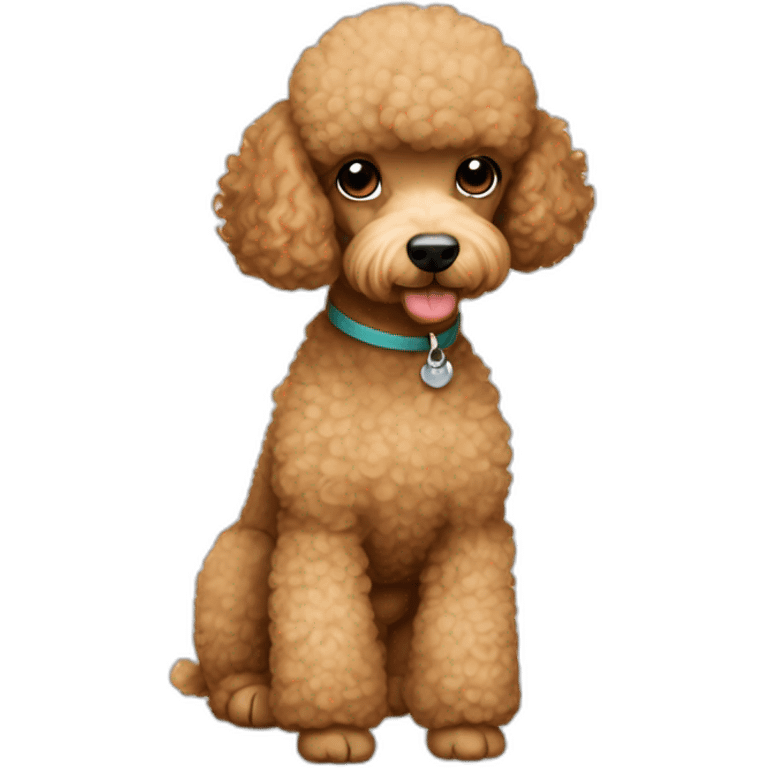 i want a small three pound light brown poodle with a short haircut.  The poodle has to be very cute and playful. emoji