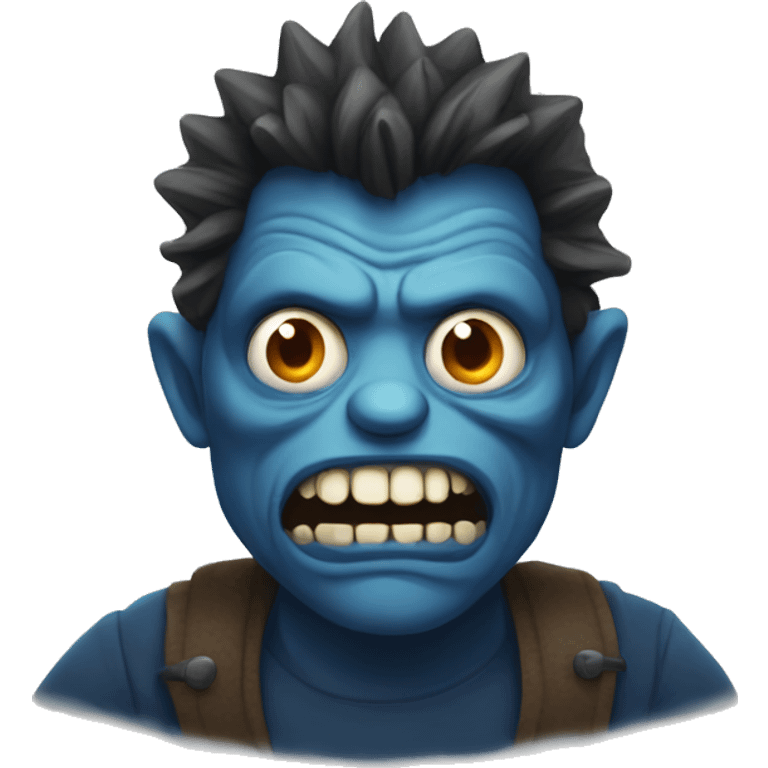 Scary monster graham emoji