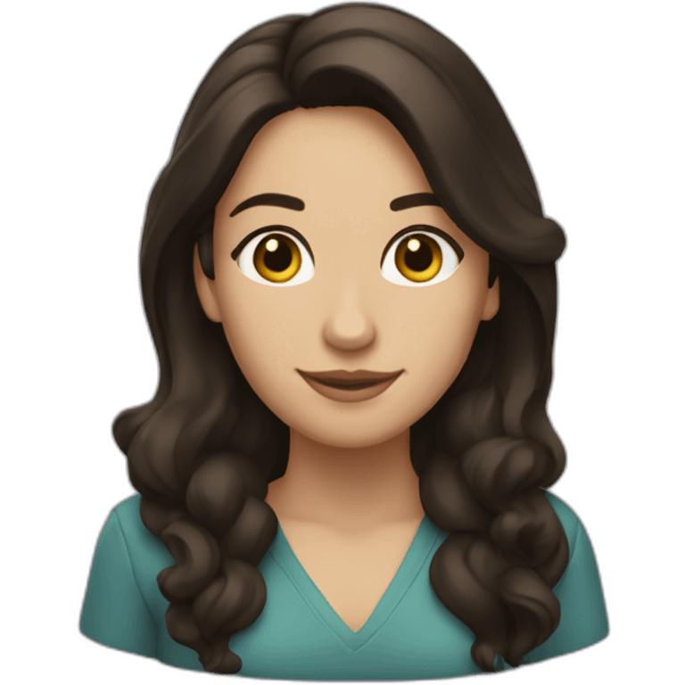 Brunette matmac emoji