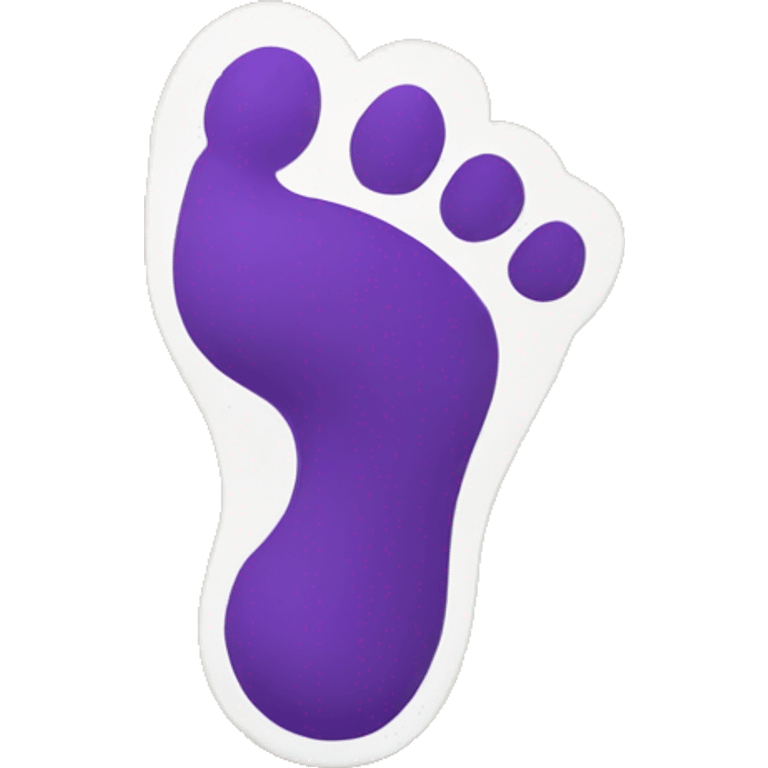 Foot giving a thumbs up emoji