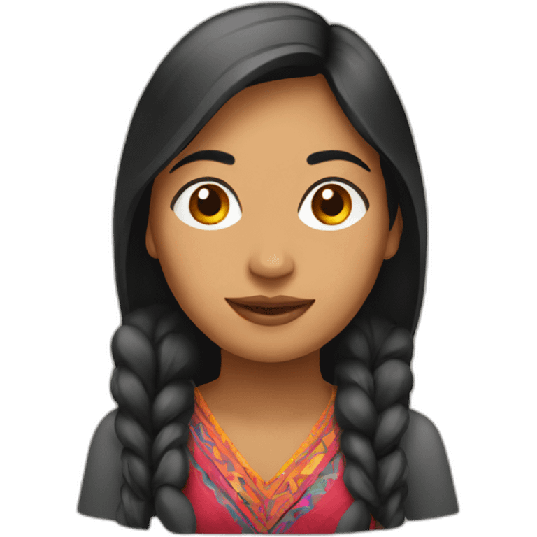 peruvian woman emoji