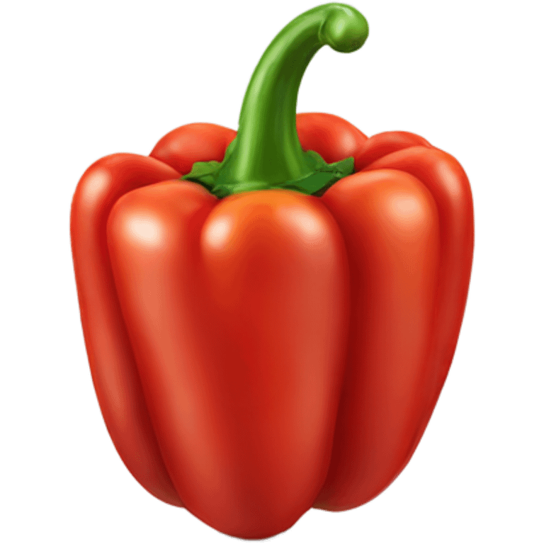 Red bell pepper emoji