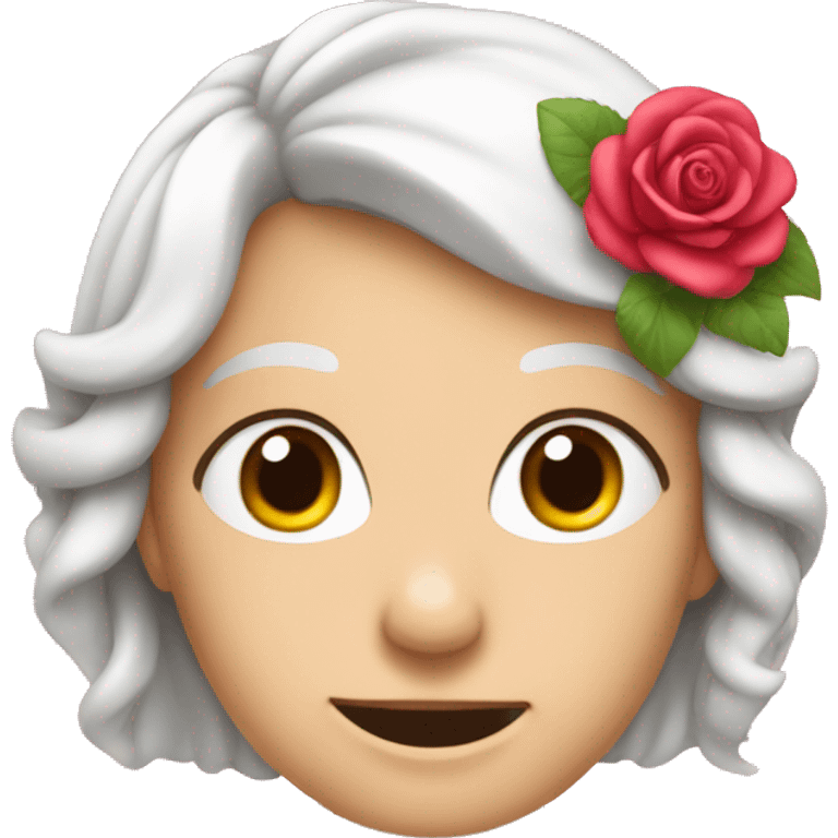 Rosa Herz mit Schleife  emoji