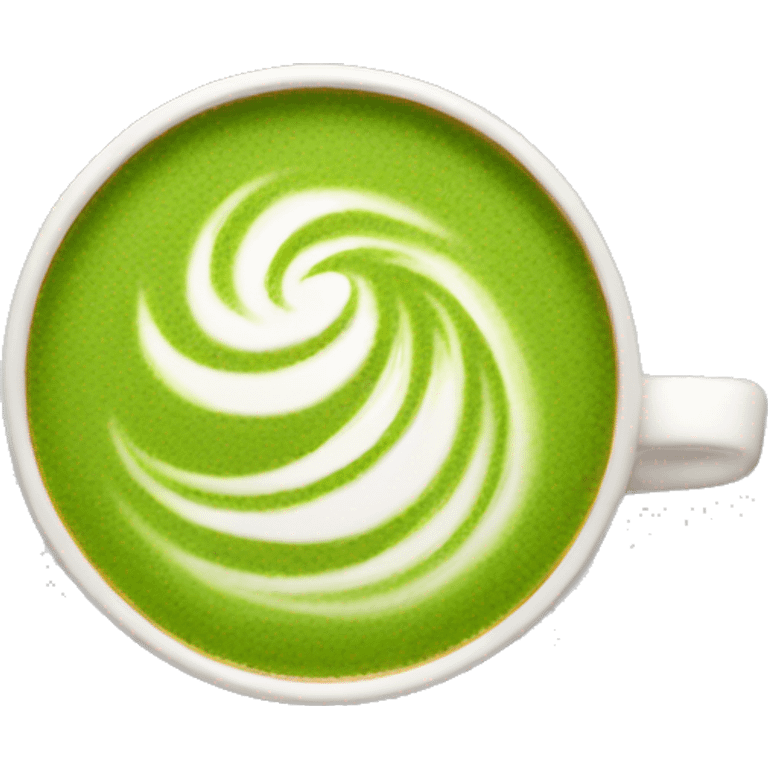 Matcha latte emoji