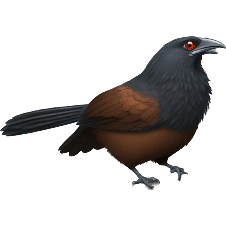 Greater coucal emoji