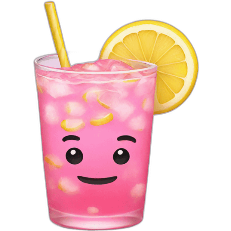 pink lemonade emoji