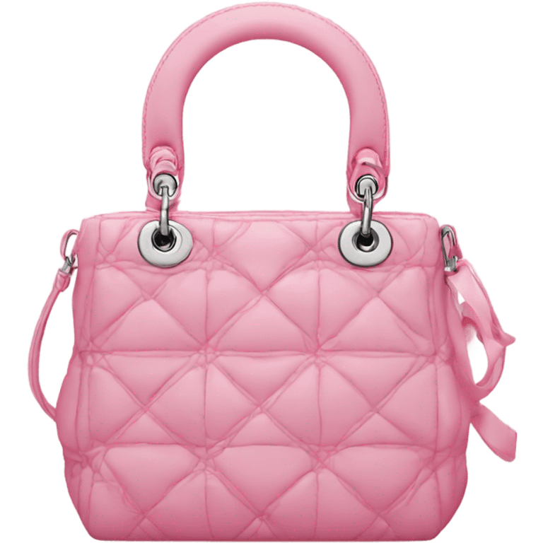 Pink Dior handbag  emoji