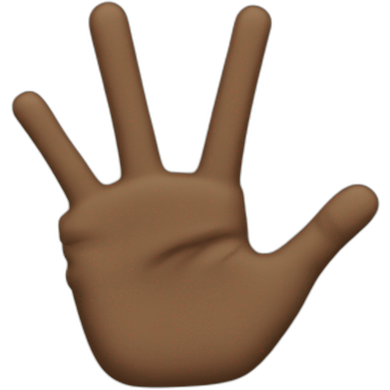 Vilitigo hand emoji