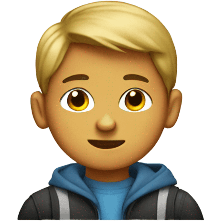 a boy in 5th grade emoji