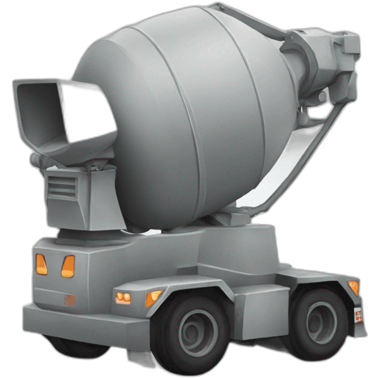 concrete mixer emoji