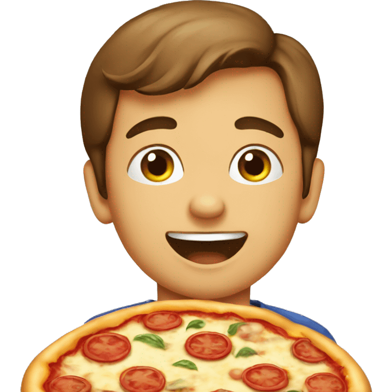 Niño pizza emoji