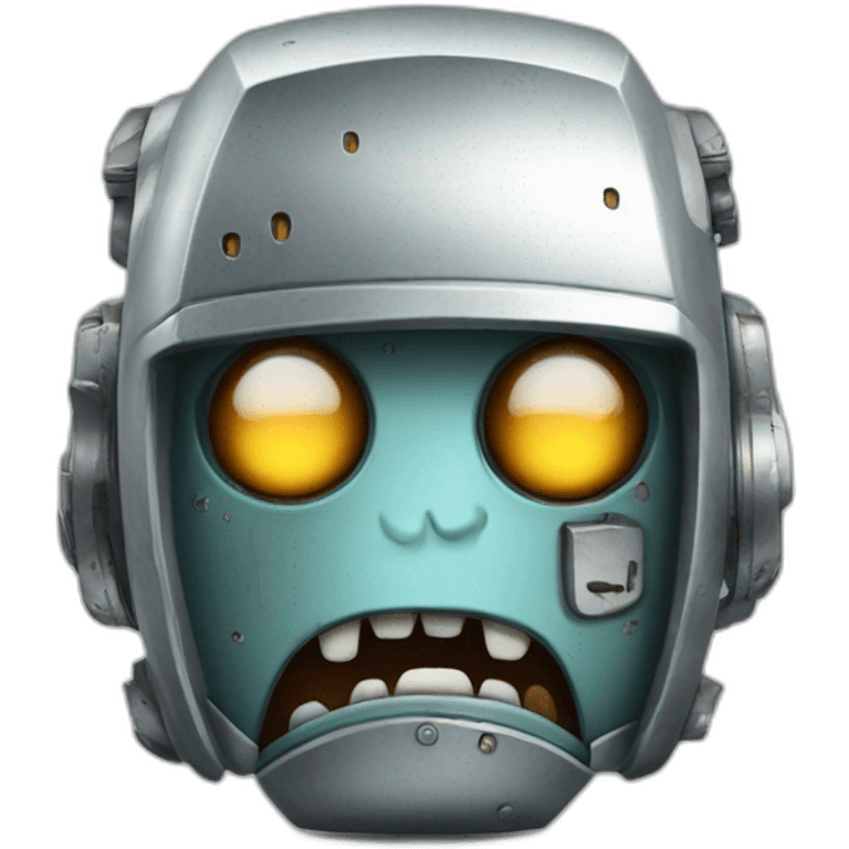 embarrased angry robot emoji